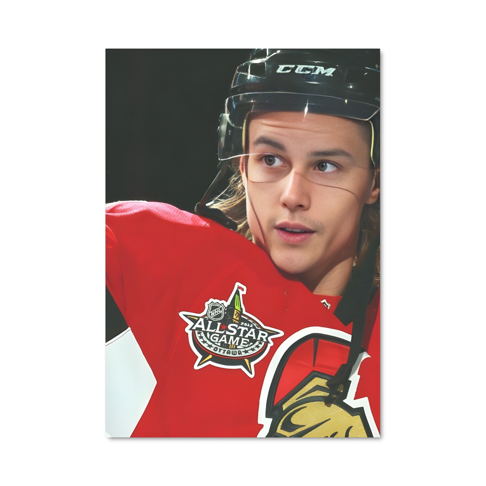 Poster Erik de karlsson – affiche Hockey sur glace